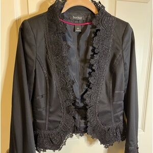 Black lace jacket